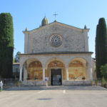 La facciata Madonna del Frassino